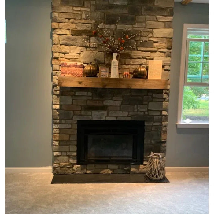 60" Alistair Fireplace Shelf Mantel