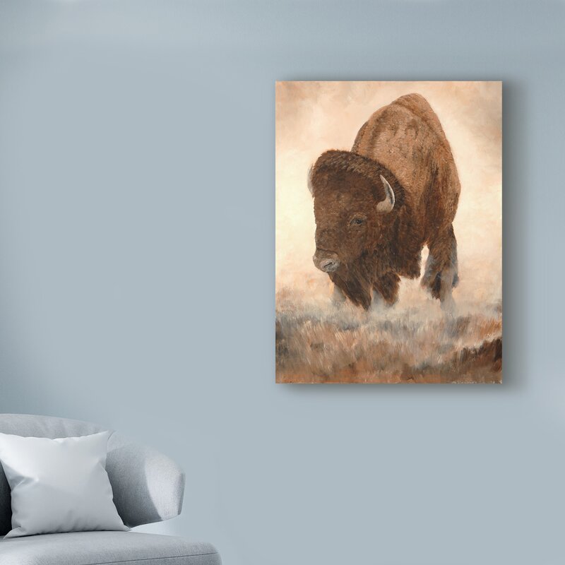 47" H x 35" W x 2" D 'All About Me' Acrylic Painting Print on Wrapped Canvas CA237