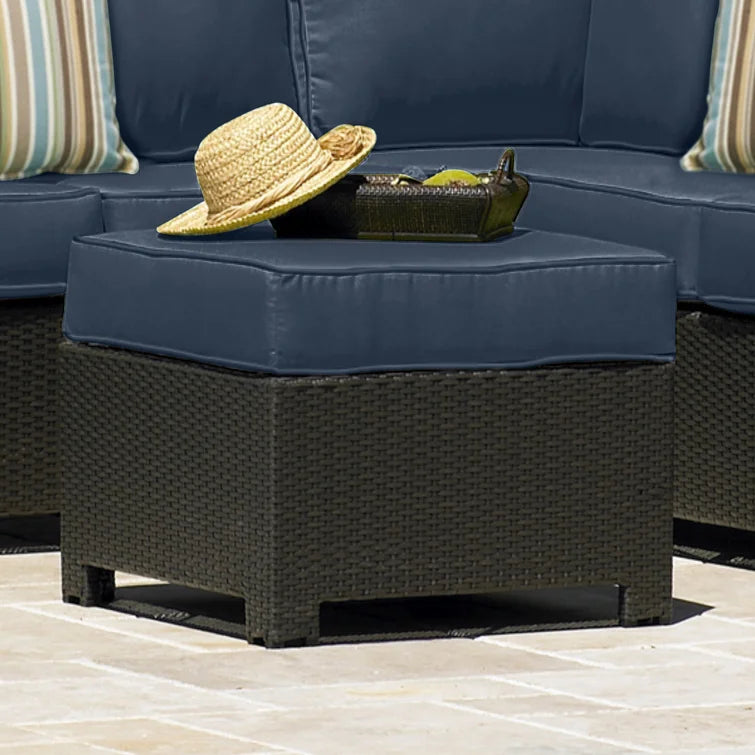 2 - Piece Outdoor Sunbrella® Seat Cushion, 4" H x 22.5" W x 20" D