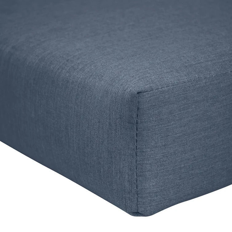 2 - Piece Outdoor Sunbrella® Seat Cushion, 4" H x 22.5" W x 20" D