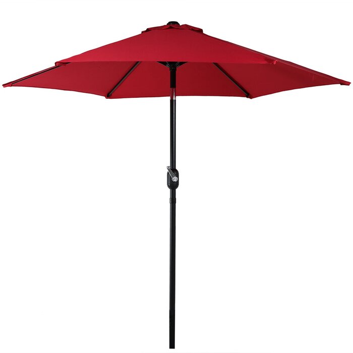 Allport Market Umbrella, Red #HA73