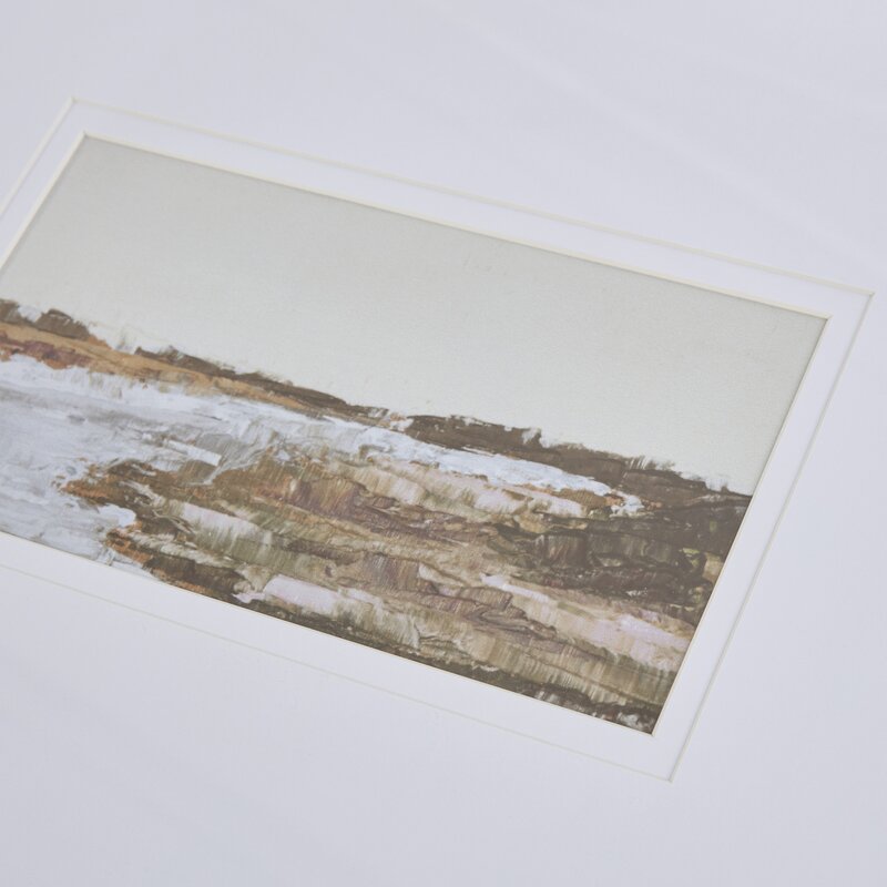 Along The Water Picture Frame Graphic Art Print on Paper 2365