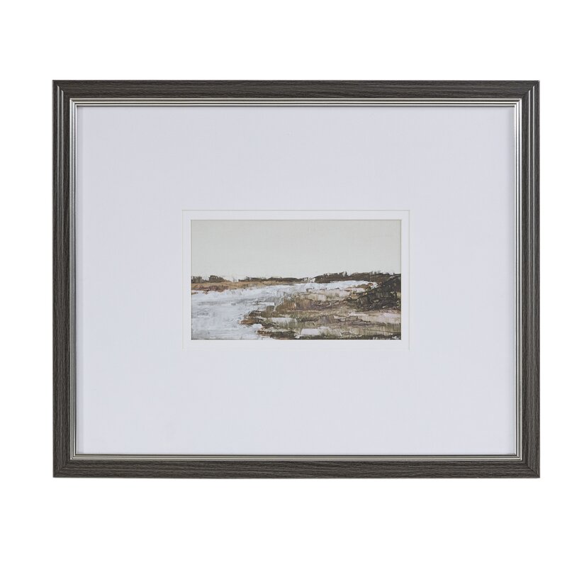 Along The Water Picture Frame Graphic Art Print on Paper 2365