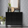 Black Alta 36'' Tall 3 - Door Accent Cabinet