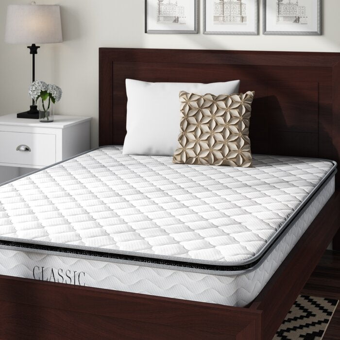 Alwyn Home 10" Medium Pillow Top Mattress - Full (#K4606)