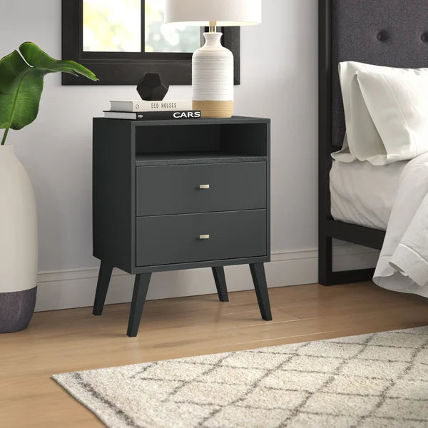 Alyssa 29.5'' Tall 2 - Drawer Nightstand