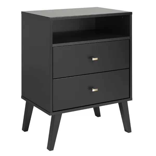 Alyssa 29.5'' Tall 2 - Drawer Nightstand