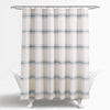 Blue Amato 100% Cotton Striped Single Shower Curtain SC903
