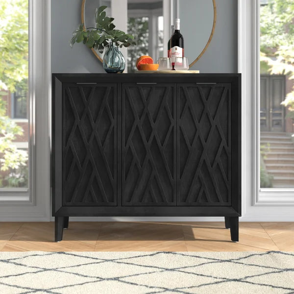 Black Ammon 39'' Wide Sideboard
