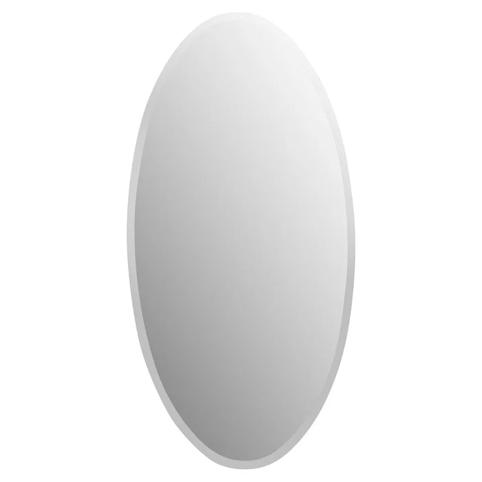 30" H x 22" W Anaelle Modern & Contemporary Beveled Bathroom / Vanity Mirror