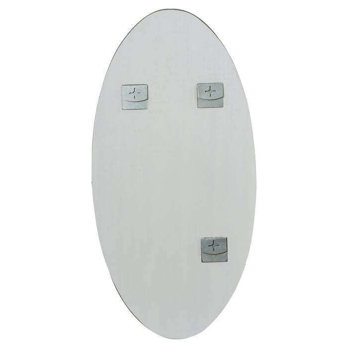 30" H x 22" W Anaelle Oval Wall Mirror