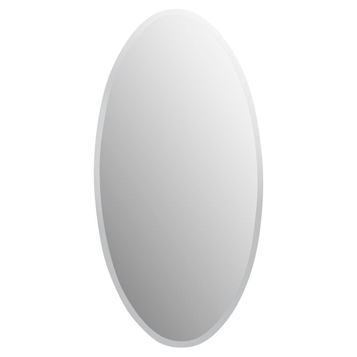 30" H x 22" W Anaelle Oval Wall Mirror