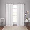 Andish Solid Room Darkening Thermal Grommet Curtain Panels, 54