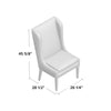 Andover Wingback Chair, Beige