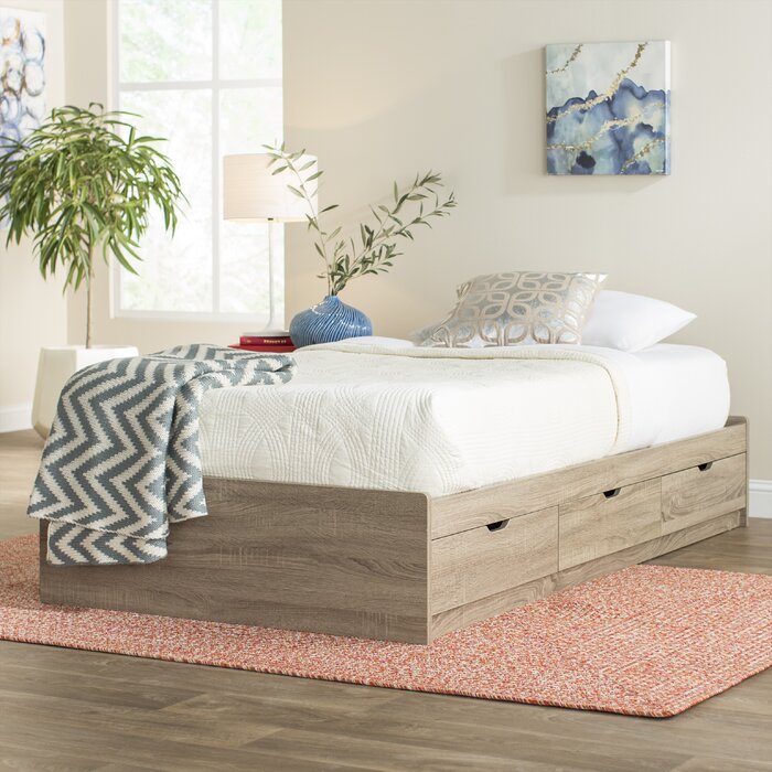 Andrews storage on sale platform bed trule