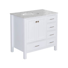 Load image into Gallery viewer, Three Posts Aneira Full Cabinet 36&quot; Single Bathroom Vanity Set

