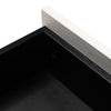 Black/White Aneurin TV Stand for TVs up to 65