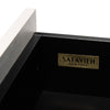Black/White Aneurin TV Stand for TVs up to 65