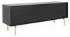 Black/White Aneurin TV Stand for TVs up to 65