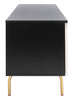 Black/White Aneurin TV Stand for TVs up to 65