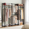 Black Angelicia 70.08'' Clothes Rack