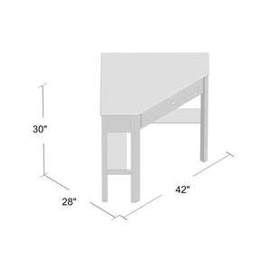 Black Anka Corner Desk 2017