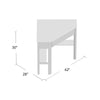Black Anka Corner Desk 2017