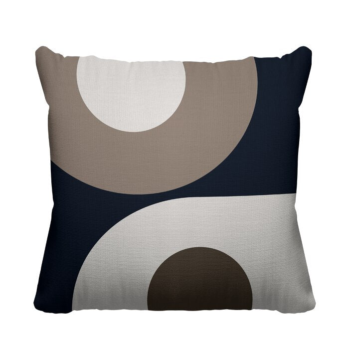 16" x 16" Annapaula Abstract Minimalist Indoor/Outdoor Throw Pillow