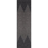 2'7'' x 7'6'' Antigua Chevron Indoor / Outdoor Area Rug in Charcoal