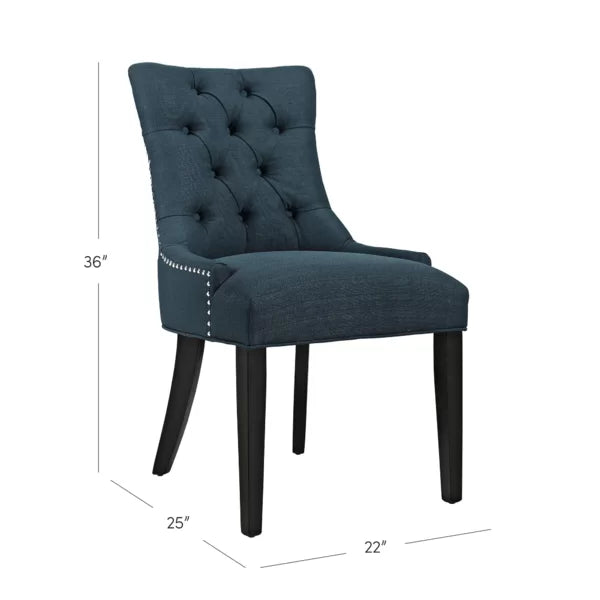 Azure Apoloniusz Tufted Side Chair