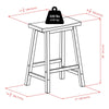 Black Aqeel Counter Stool pt1080