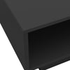 Black Arabella Block Coffee Table with Storage