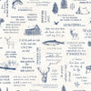 Navy Araceli Camping Quotes 33' L x 20.4