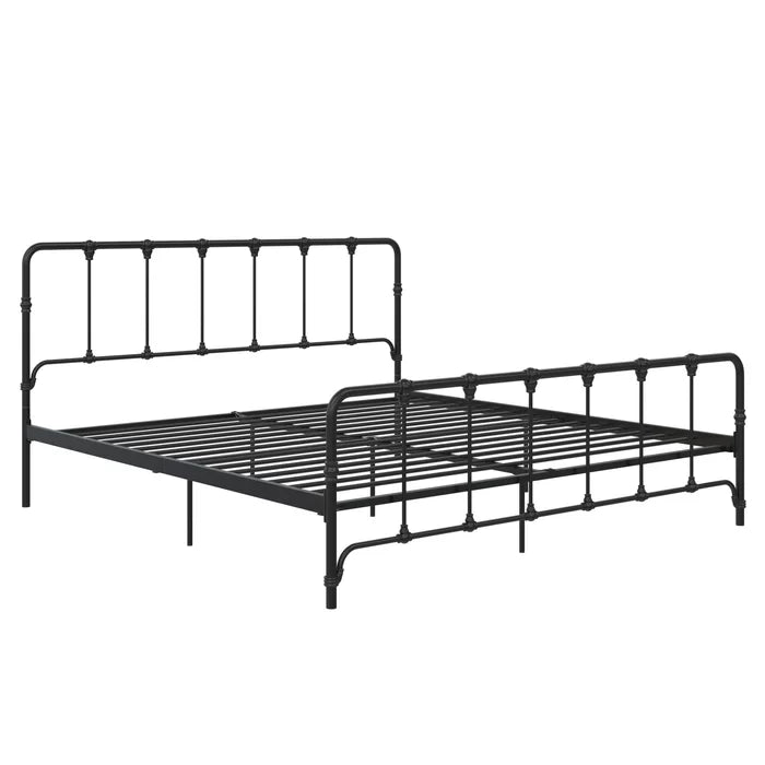 Black Arcata Bed, King - 2 Boxes