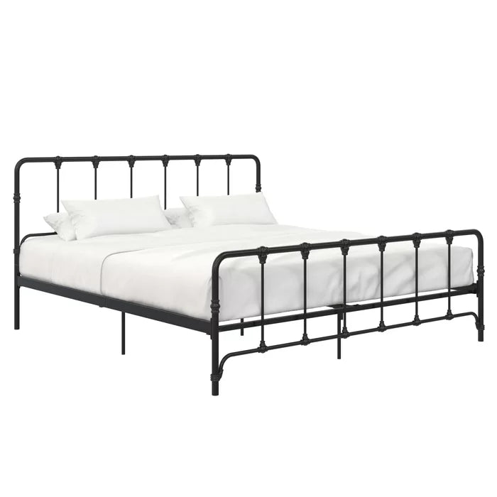 Black Arcata Bed, King - 2 Boxes