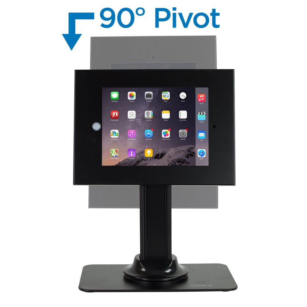 Black Ardlow Anti-Theft Kiosk iPad Holder Accessory TTR245