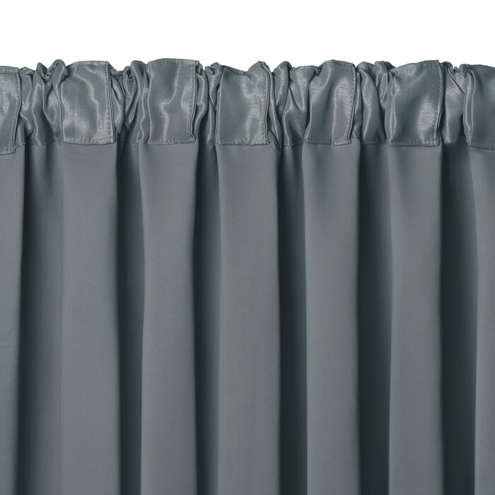 52" W x 108" L Ardmore Polyester Blackout Curtain Panel