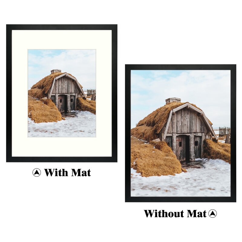 Black Arianie Wooden Picture Frame (Set of 3) pt211
