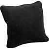 Black Ariaunna Corded Throw Pillow (Set of 2)