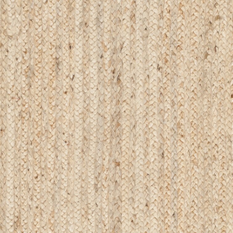 Arria Handmade Flatweave Jute/Sisal Area Rug in Natural Oval 8' x 10'