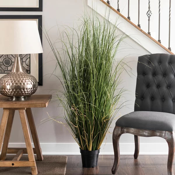 48" H x 24" W x 24" D Artificial Foliage Grass in Pot