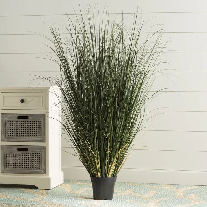 48" H x 24" W x 24" D Artificial Foliage Grass in Pot