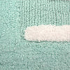 20'' x 32'' Aqua Blue Arverne His and Hers Rectangle 100% Cotton 2 piece Bath Rug Set