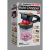 Black AsSeenOnTv Nutri  Chopper 5 in 1 Handheld Kitchen Slicer SC117