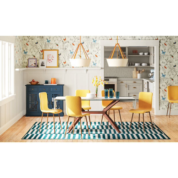 Blue/White Ashford Toiles 27 L x 27 Butterfly Removable Wallpaper