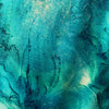 Blue/Green Ashley Camille Sea Stone Single Shower Curtain SC697