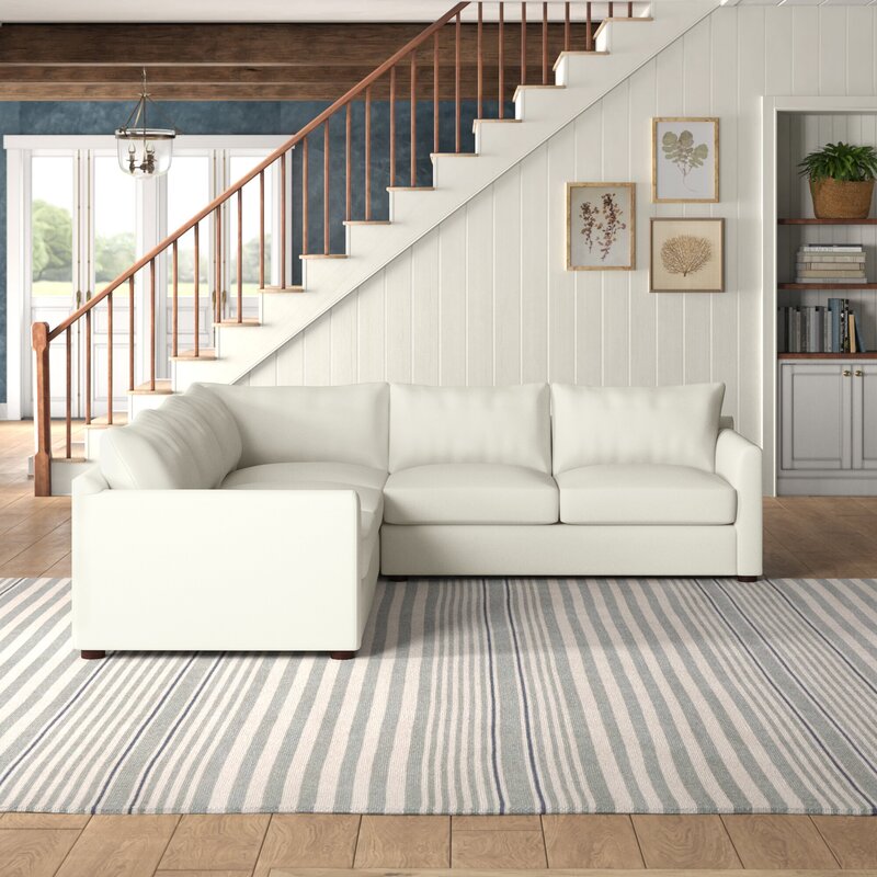 Klaussner Atlanta 95" Wide Corner Sectional (2 Boxes)