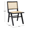 Black/Natural Atticus Side Chair (Set of 2)