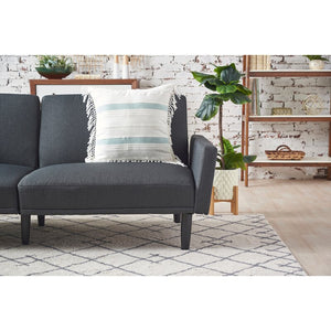 Seaglass Audet Cotton Geometric Throw Pillow #CR1139