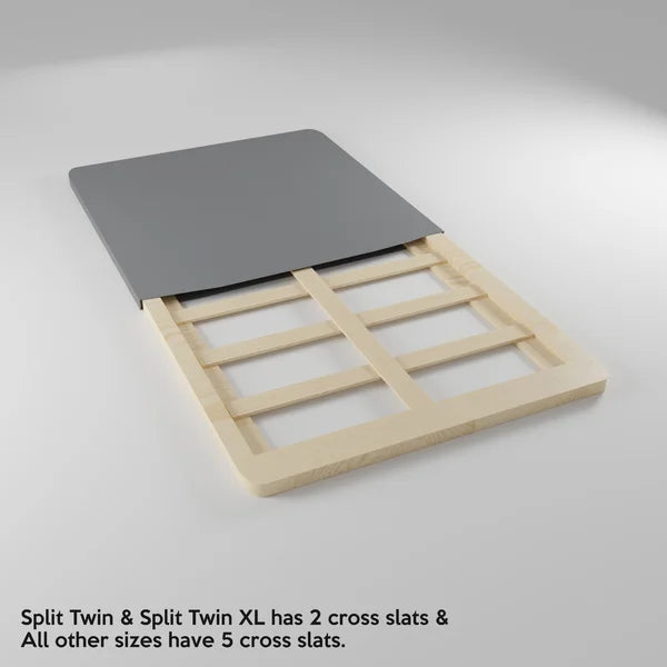 Twin Audra 1.5'' Split Folding Wood Bunkie Board